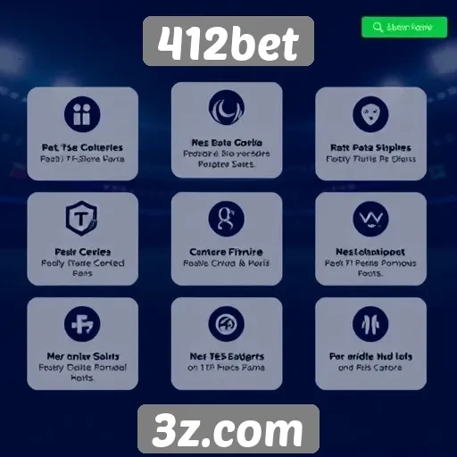 Recursos e funcionalidades do site de jogos 412bet