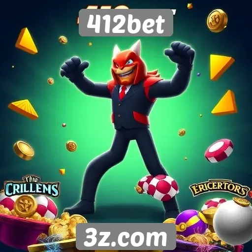 Variedade de jogos disponíveis no 412bet